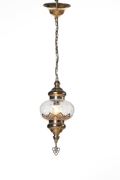 No.3 Size Ottoman Design Gold Hanging Lamp